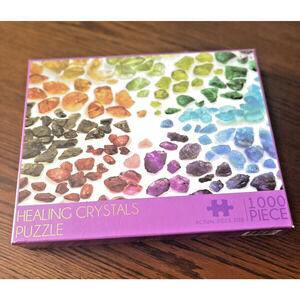 Healing Crystals Puzzle 1000 Piece Jigsaw Puzzle